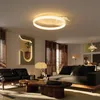 HOMCOM Deckenlampe, Deckenleuchte mit Zwei-Ring-Design, Produktbild-Vorschau 8
