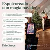 FairyTrees árbol de Navidad Artificial 150cm Pino con el Vista previa de la imagen del producto 3