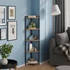 Étagère d'angle Vicco Bivio Chêne doré/anthracite 29x133cm Voir les images du produit 1