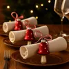 Décorations de Noël en verre Champignon Set de 4 boules de Voir les images du produit 4