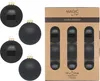 Weihnachtskugeln Glas 8cm 12 Stück - Ebony Black Produktbild-Vorschau 2