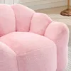 Puf Lotus 110 x 110 cm – kompaktowa sofa w kolorze różowym, Podgląd zdjęcia produktu 6