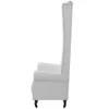 vidaXL Fauteuil à haut dossier Blanc Similicuir Voir les images du produit 10