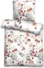 Biberna Feinbiber Bettwäsche Blätter kitt 135x200 cm + Produktbild-Vorschau 5