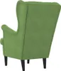 kreslo vidaXL Light Green Velvet Náhľad obrázku produktu 6