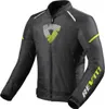 Revit Sprint H20 Motorrad Textiljacke, schwarz/neon-gelb, M Produktbild-Vorschau 1
