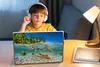 MuchoWow® Laptop Aufkleber Sticker Cover Strand - Angeln - Produktbild-Vorschau 3