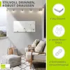 ARTland Wandbild Alu für Innen & Outdoor Pusteblumen-Samen Produktbild-Vorschau 3