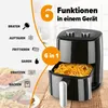 GOURMETmaxx Heißluftfritteuse 3,1L | Airfryer mit 60 Produktbild-Vorschau 8