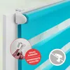 Lichtblick Duo Rollo Klemmfix, ohne Bohren Blau, 100 cm, Produktbild-Vorschau 3
