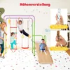 COSTWAY Klettergerüst, 8 in 1 Kletterwand, Affenstangen, Produktbild-Vorschau 6