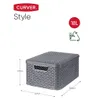 Curver Boîte de rangement avec couvercle Style M 18L Voir les images du produit 4