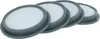 vhbw 4x Vormotorfilter kompatibel mit Hoover MBC500UV, Produktbild-Vorschau 3