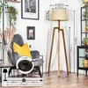 Reggio Stehlampe aus Holz/Metall/Papiergeflecht in Produktbild-Vorschau 4