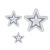 3er Set Hohlstern-Silikonformen,Große,mittlere&kleine Produktbild-Vorschau 1