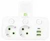Vayox Steckdosenadapter 2-Fach Schuko mit Nachtlicht | Produktbild-Vorschau 3