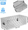 JOIEYOU Alubox mit Deckel Aluminium Transportbox Produktbild-Vorschau 2