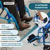Rolstoel, opvouwbaar, met twee remsystemen, zitbreedte 46 Productafbeelding-voorbeeld 7