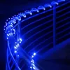 A close-up shot of blue LED lights wrapped around a railing. Náhľad obrázku produktu