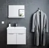Badmöbel-Set Slimline Lago 2tlg mit Spiegel weiss Produktbild-Vorschau 1