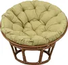 A papasan chair cushion on a rattan chair frame. Produktbild-Vorschau
