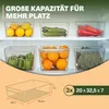 Organizer do lodówki Viwares z pokrywką | Zestaw 3 | Wysoce Podgląd zdjęcia produktu 6