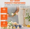 SucceBuy 12 kusů soch pro květy z křišťálu, výška 49 cm, Náhled obrázku produktu 4