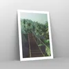 Poster - Poster ohne Rahmen - Dschungel Palme Brücke - Produktbild-Vorschau 7