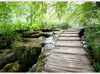 Vlies Fototapete - Forest path 300x210 cm Landschaften Produktbild-Vorschau 5