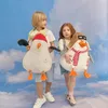 Giocattoli arancioni 50cm peluche albatros - Albatros Anteprima dell’immagine prodotto 3