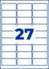 Avery Zweckform L4737REV-10 universele etiketten, 63,5 x Productafbeelding-voorbeeld 10