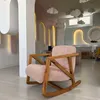 Hanah Home, NiniMini - Pink, křídlové křeslo, 100 % habrové Náhled obrázku produktu 11