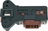 A close-up studio shot of a washing machine door lock mechanism. Produktbild-Vorschau