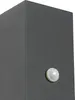 Moderne Wandleuchte Anthrazit IP44 mit Bewegungsmelder Produktbild-Vorschau 4