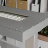 Arcchio LED-Stehlampe Logan Basic, silber, 6.000 lm, Produktbild-Vorschau 4