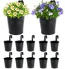 Blumentöpfe, 10er Set Balkontopf, Pflanztopf, Hängetöpfe, Produktbild-Vorschau 1