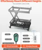 Tavolo elevatore elettrico VEVOR 76x44 cm, portata 150 kg, Anteprima dell’immagine prodotto 4