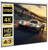 HOMCOM Beamer Leinwand 244 x 183 cm 120 Zoll 4:3/ 16:9 Produktbild-Vorschau 8
