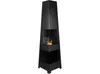 Biocamino da Pavimento Pyramid Garden Nero Opaco – 2 kW, Anteprima dell’immagine prodotto 1