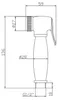 PaulGurkes Bidet Gold Spraybrause Unterputz Bidet-Set Produktbild-Vorschau 2