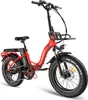 Fafrees F20 MAX Fatbike Ebike Klapprad 20 Zoll mit 48V 18AH Produktbild-Vorschau 4