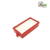 A red vacuum cleaner filter with a white HEPA filter element. Náhled obrázku produktu