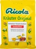 A yellow bag of Ricola Kräuter Original sugar-free herbal candies. Anteprima dell’immagine prodotto