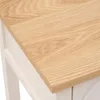 Konsola z 2 szufladami MODEA, 100 x 35 x 80 cm, beżowa Podgląd zdjęcia produktu 4