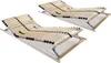 vidaXL Lattenroste 2 Stk. mit 28 Latten 7 Zonen 80 x 200 cm Produktbild-Vorschau 2