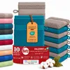 Betz 10 Stück Waschhandschuhe 16x21 cm PALERMO 100% Produktbild-Vorschau 1