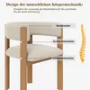 Lot de 6 chaises de salle à manger ergonomiques avec Voir les images du produit 11