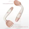 ASKSA 2PCS Vaisselle d'apprentissage de la fourchette et de Voir les images du produit 5