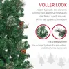 HOMCOM Künstlicher Weihnachtsbaum, 195 cm Christbaum mit Produktbild-Vorschau 7