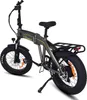 A studio shot of a folding electric bicycle against a white background. Produktbild-Vorschau